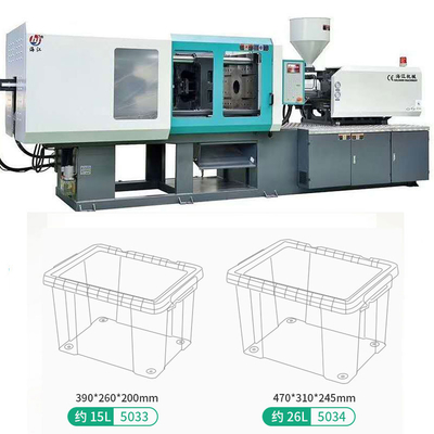 Máquina de moldeo por inyección EDM profesional con volumen de inyección de 154 cm3 - 3200 cm3